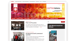 Desktop Screenshot of caritas-kelheim.de